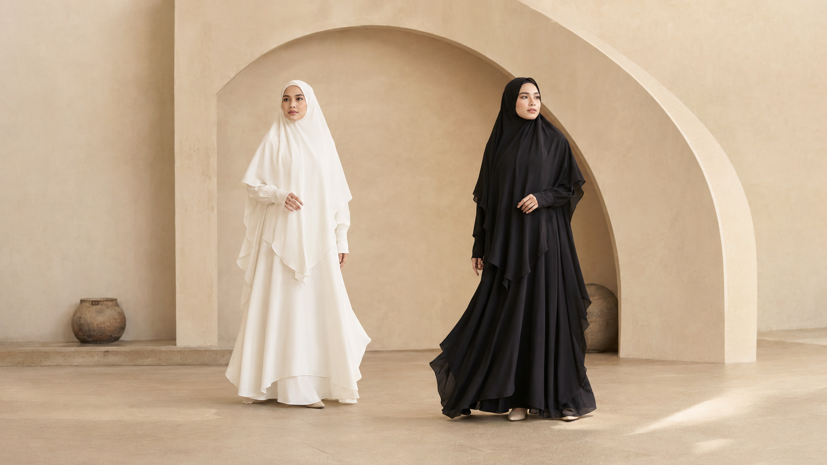 Koleksi busana syar'i Aneesa Muslimah